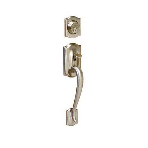 Lifetime Polished Brass Double Cylinder Handleset L82632