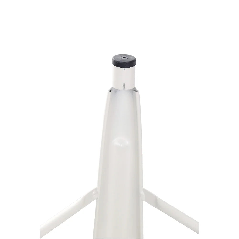 White 24 inch Metal Barstools Set of 6 F240