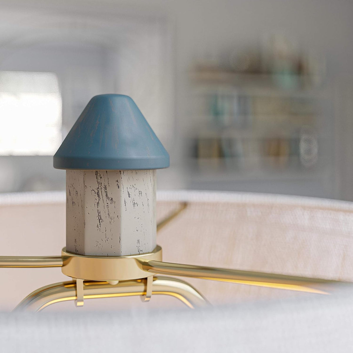 Casual Table Lamp 31 Inch Antique White H622