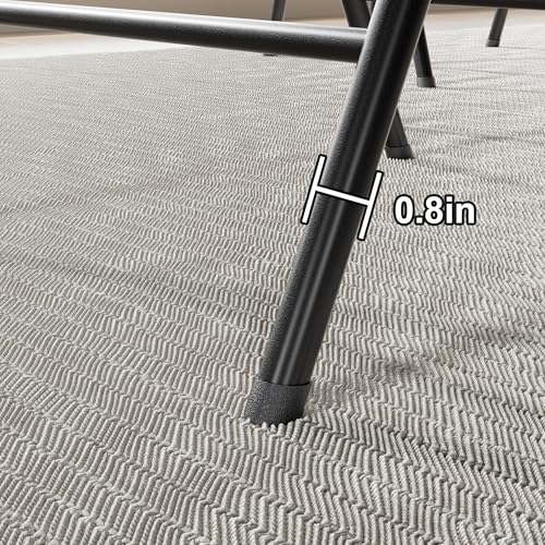 4 Pack Stackable Folding Chairs Plastic Seat Steel Frame Matte Black F790