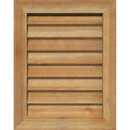 Unfinished Non-Functional Vertical Gable Vent Q62315