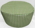 Green & White Checked Slow Cooker Cover P77036