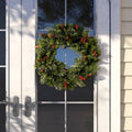 24" Lighted Wreath T7890