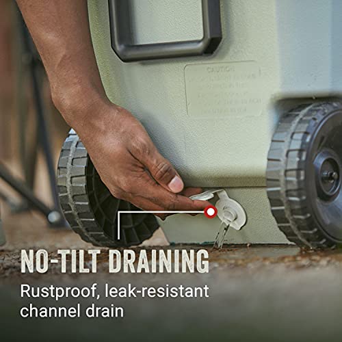 65-Quart Insulated Portable Rolling Cooler X833147