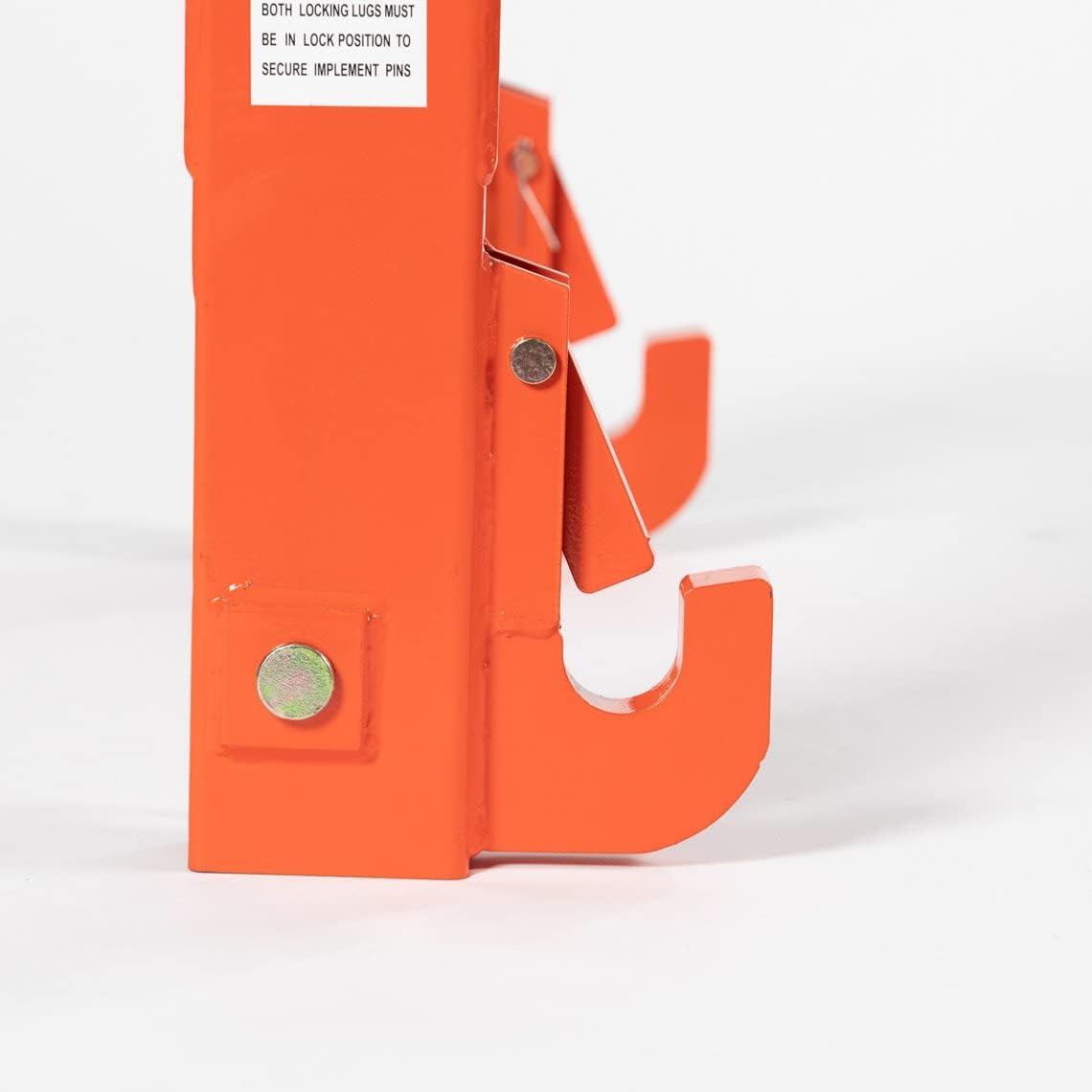 Orange Category 1 and 2 3 Point Quick Hitch A855