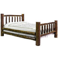 Twin Bed with Laser Engraved Moose R763893
