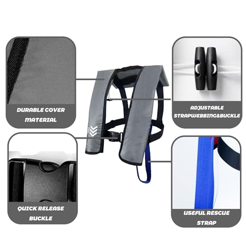 Manual Inflatable Life Jacket Life Vest for Adults I67306