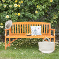 3 Person Wood Outdoor Bench G916