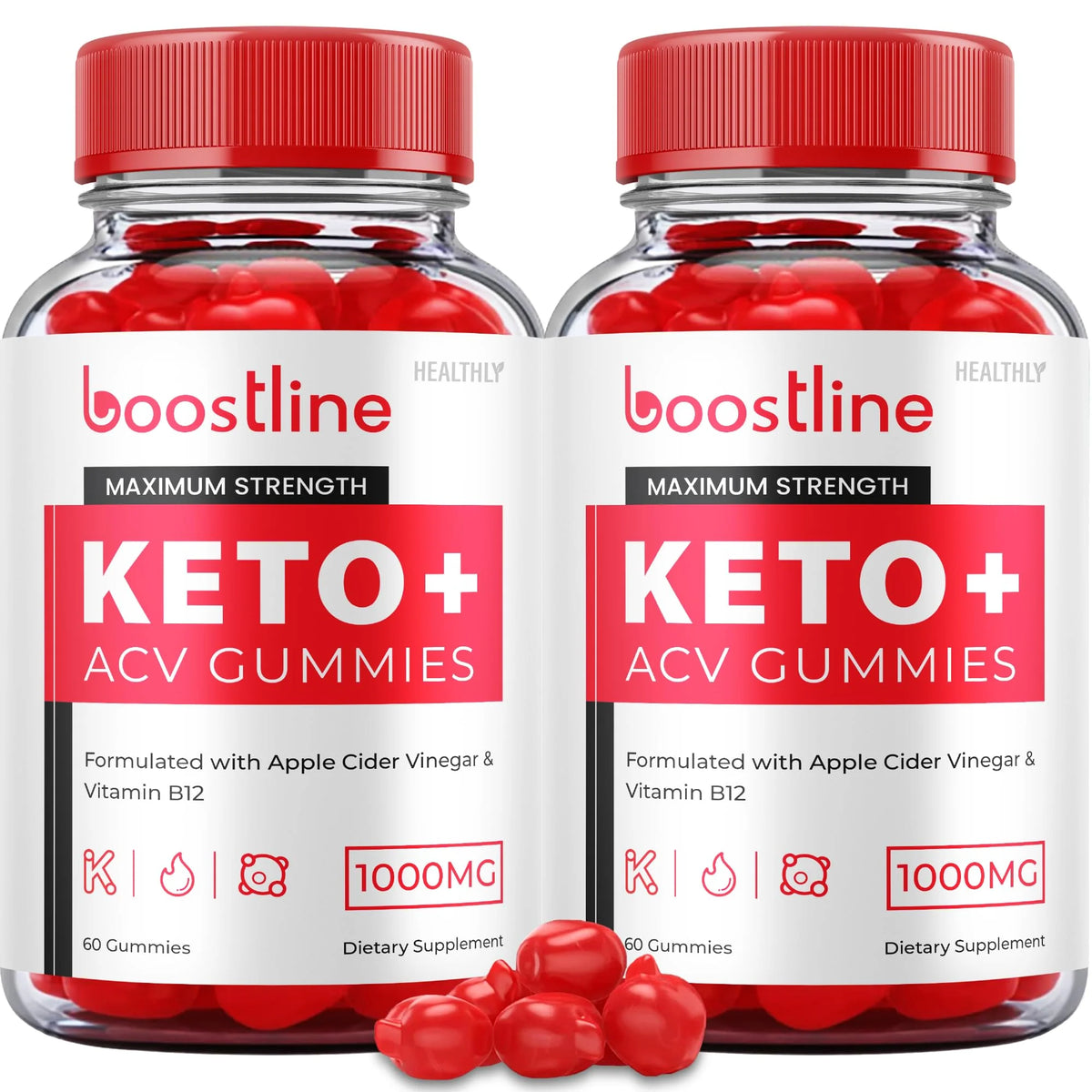 Keto ACV Gummies 1000MG Apple Cider Vinegar Vitamin Supplement 120 Gummies D49376