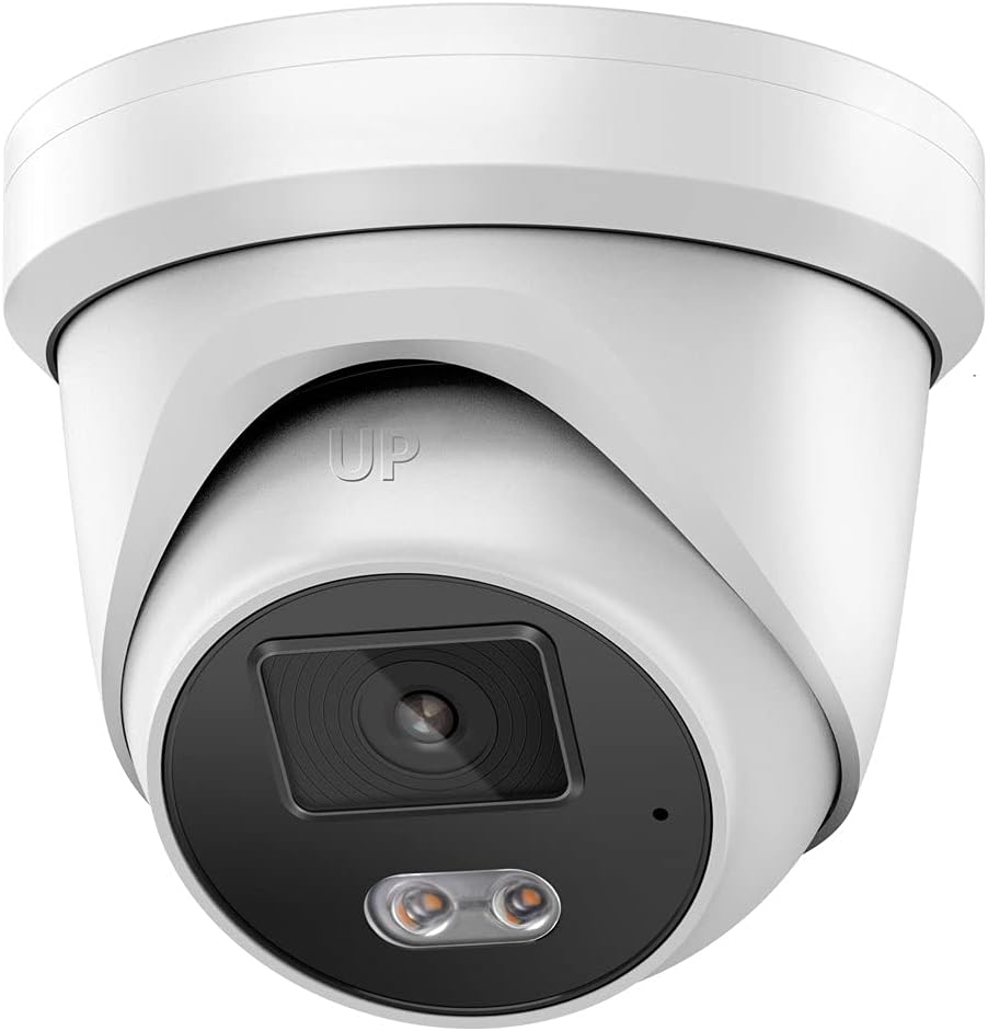 Outdoor 8MP PTZ PoE IP Camera Speed Dome with 18x Optical Zoom 30x Digital Zoom, 165ft IR Night Vision, IP66 H934236