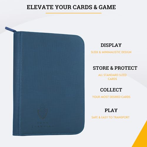9 Pocket Zipper Binder for 360 Cards Black Side Loaded Pockets J84374