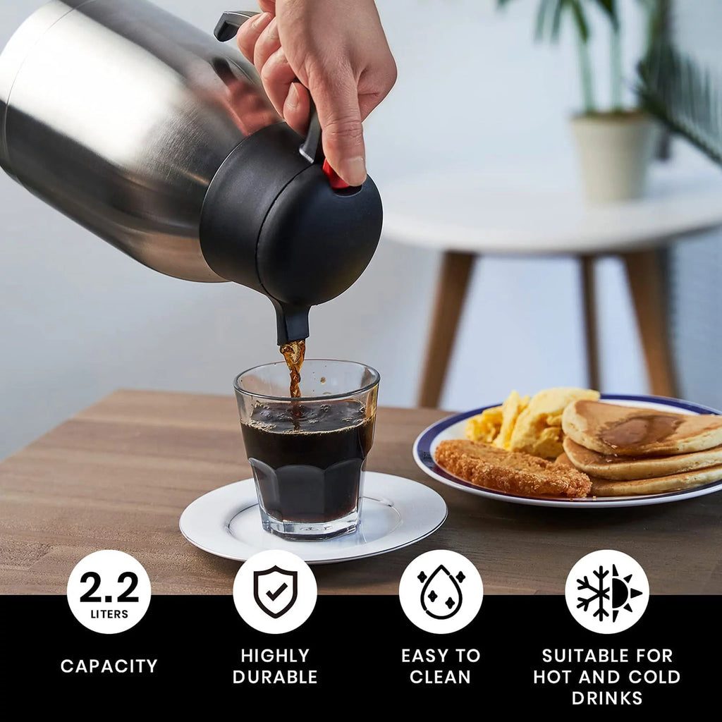 12 Cup Stainless Steel Pour Over Coffee Maker O84542