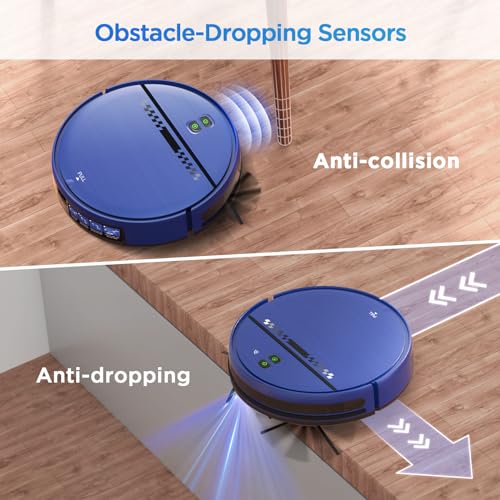 2-in-1 Robot Vacuum and Mop Combo T4348