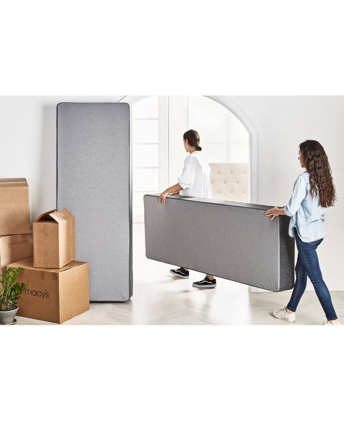 Gray King Size Mattress Foundation B724