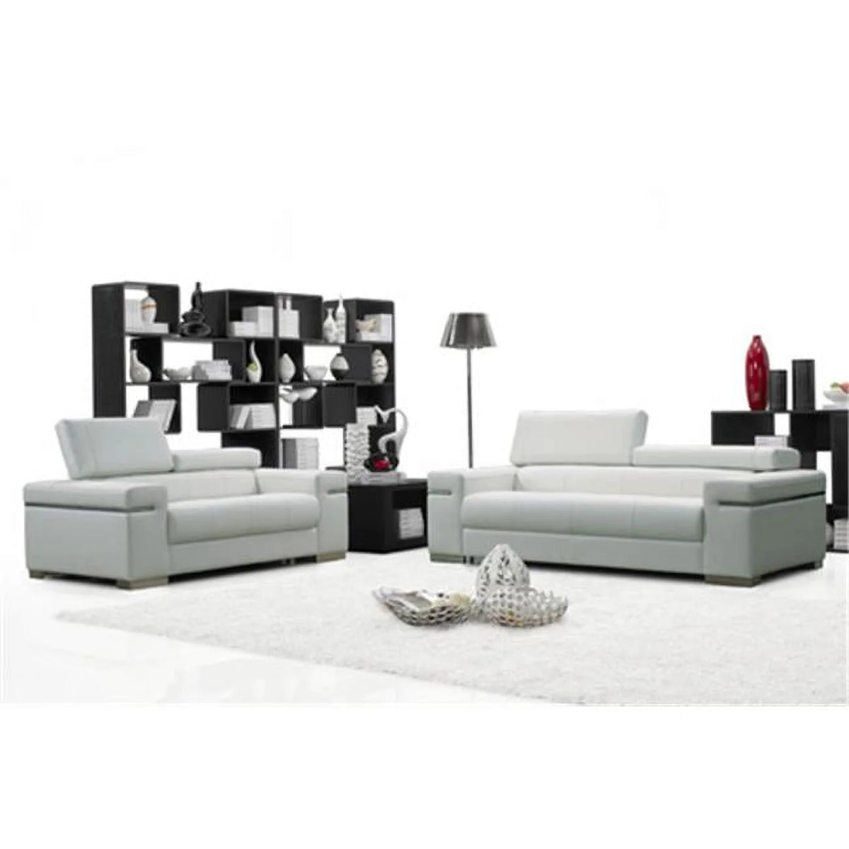 White Leather H3619