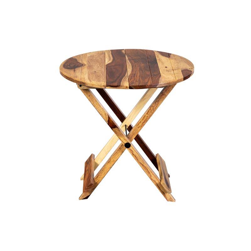 Solid Wood Round Accent Table N224001