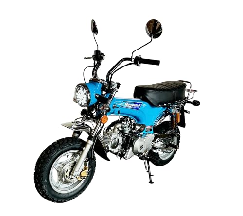 Blue 125cc 4 Speed Motorcycle Z717