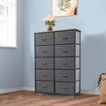 10 Drawer Fabric Storage Dresser U918328