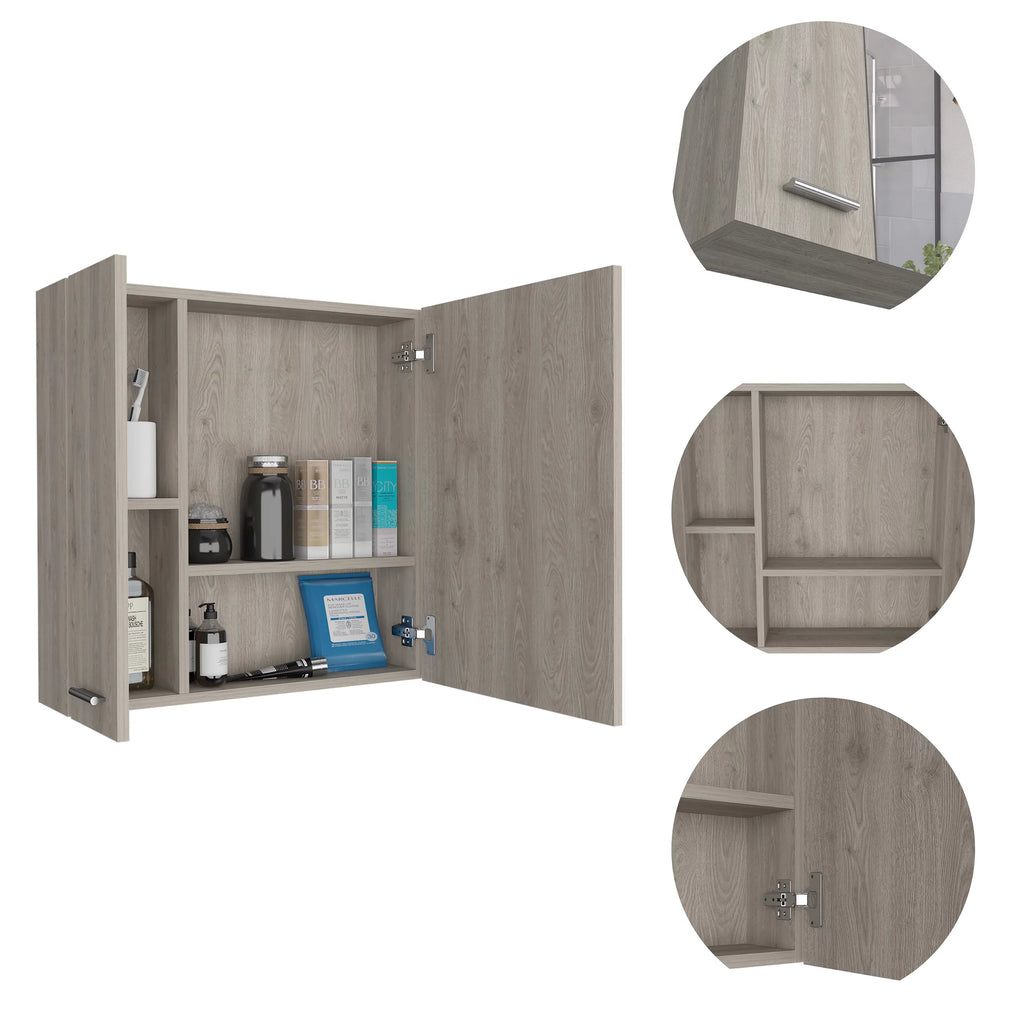 4-Shelf Medicine Cabinet U8604