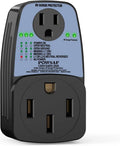 4100 Joules RV Surge Protector with 50 Amp Male to 50 Amp Female and 15 Amp Female S2161
