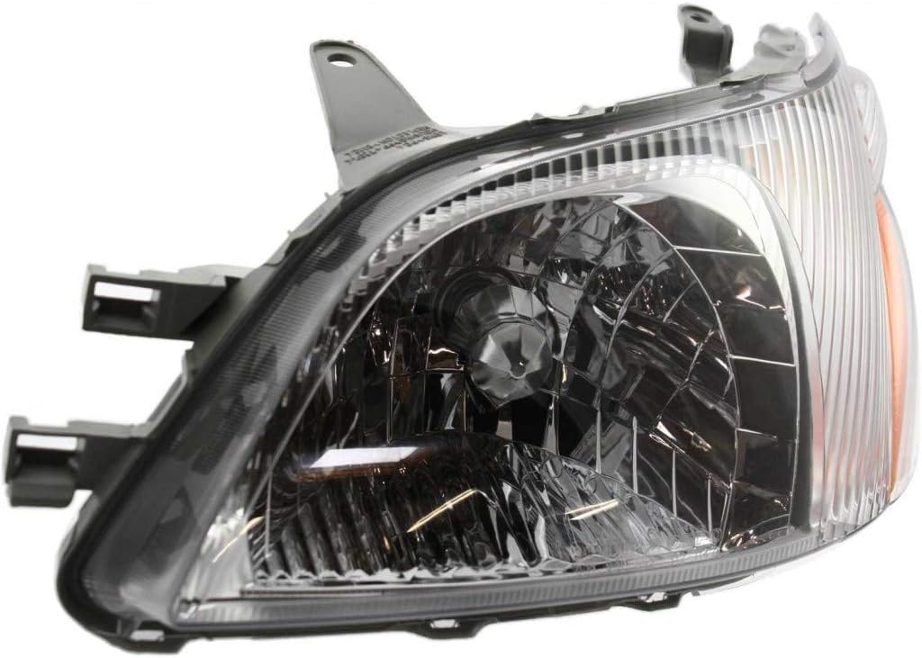 Halogen Headlight Assembly Pair for Toyota Echo 2000 2001 2002 X2501
