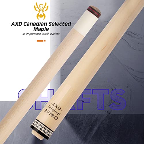 Canadian Maple Billiard Cue Set with Extension and Cue Case K520