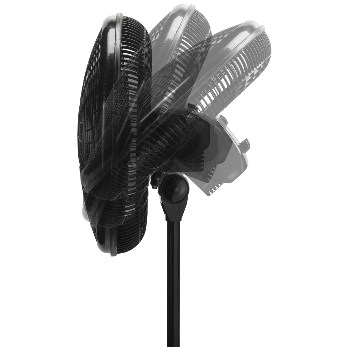 16 Pedestal Fan, Adjustable Height, 3 Speeds, Black T794179