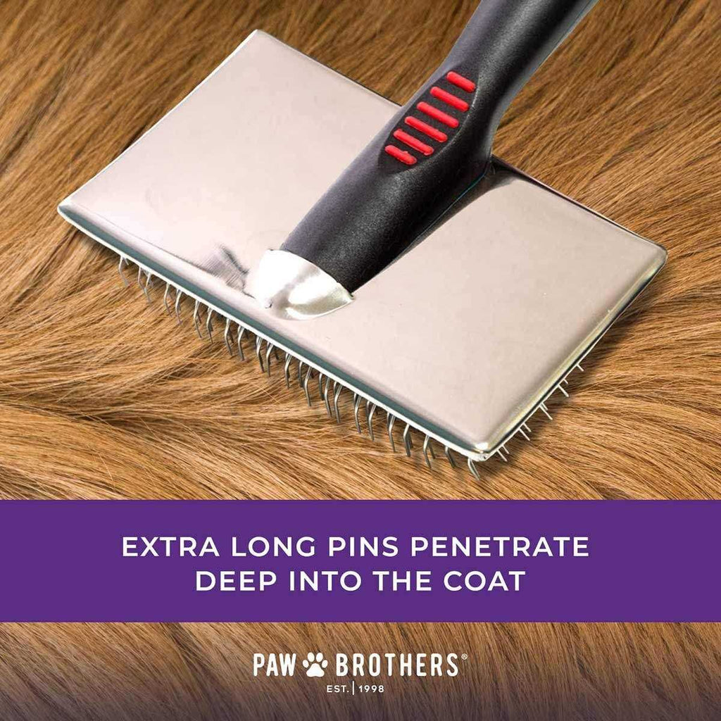 Extra Long Pin Flat Slicker Brush for Dogs N2531