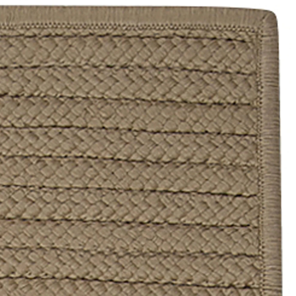 Beige Reversible Rectangular Outdoor Area Rug S73499