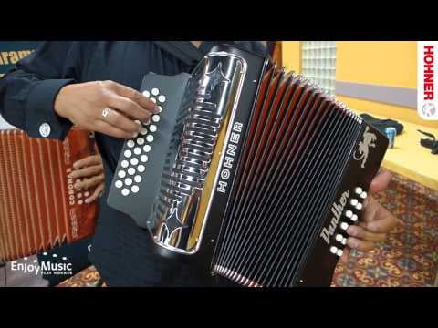 F-Bb-Eb Diatonic Accordion D635233