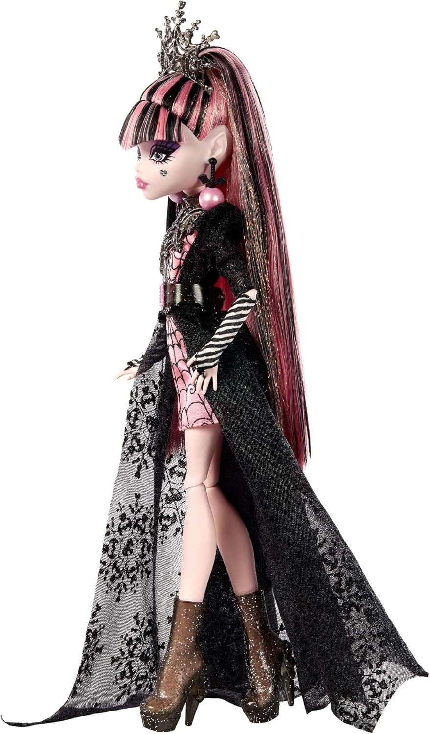 Pink and Black Gown Draculaura Doll I193