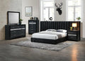 Black Queen 3pcs Bedroom Set Q13675