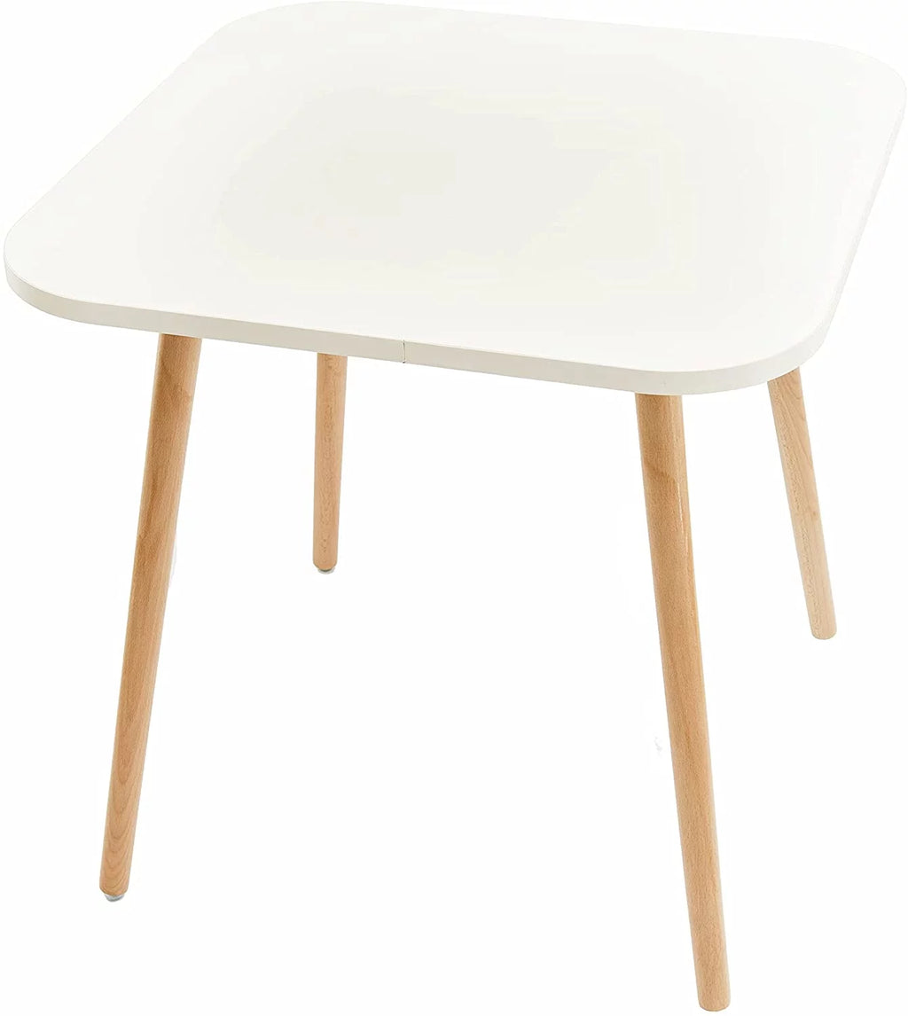 Modern Square Side Table White O405569