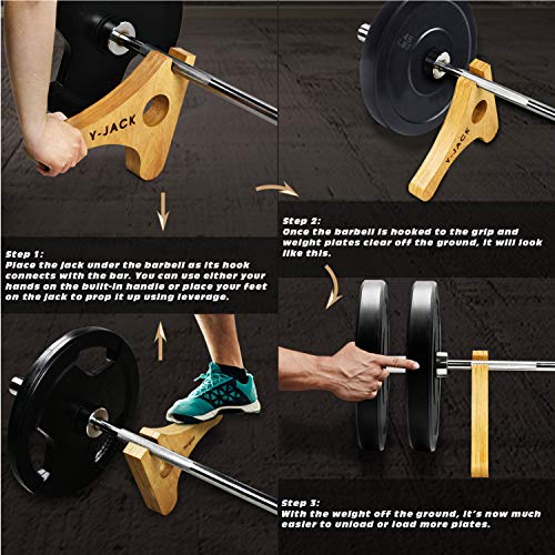 Deadlift Jack Barbell Stand J440