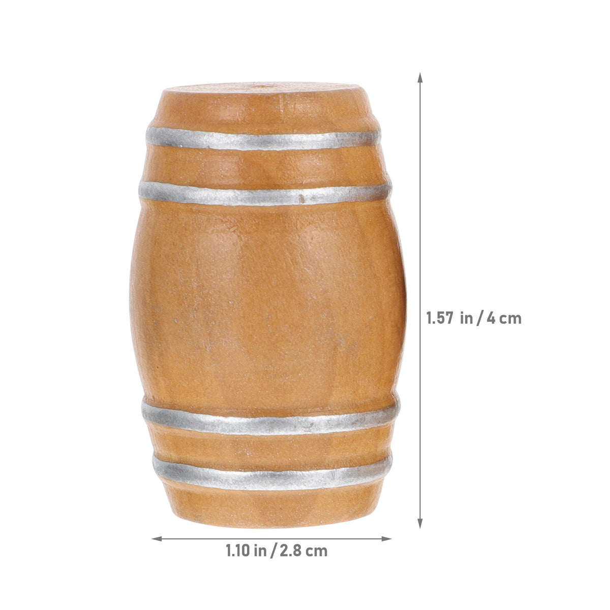 Wooden Barrel Beer Mini Dollhouse Drink Accessories N4110