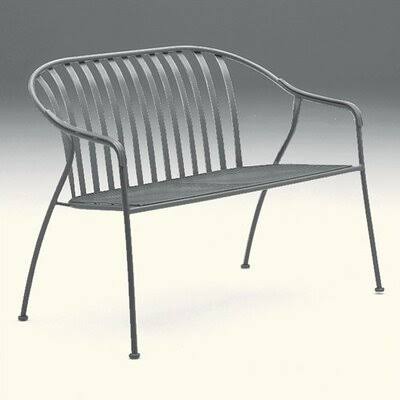Stackable Wrought Iron Garden Bench K6065