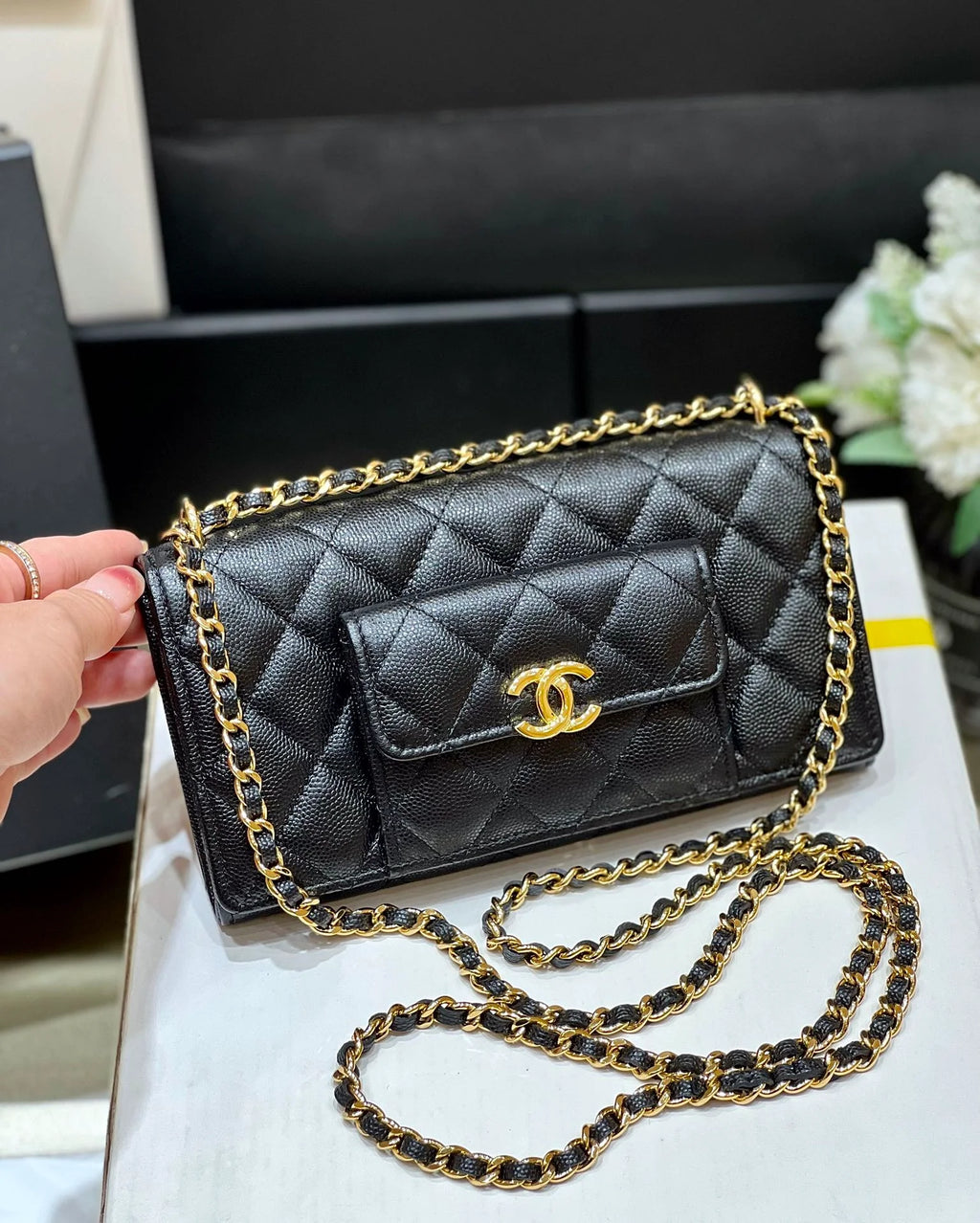 Black Shoulder Bag O6761