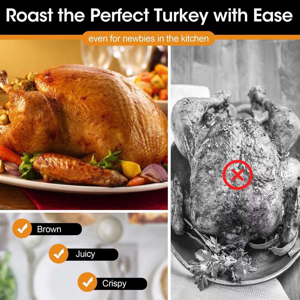 22 Quart Electric Roaster Oven with Self-Basting Lid B774963