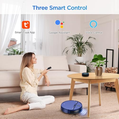 2-in-1 Robot Vacuum and Mop Combo T4348