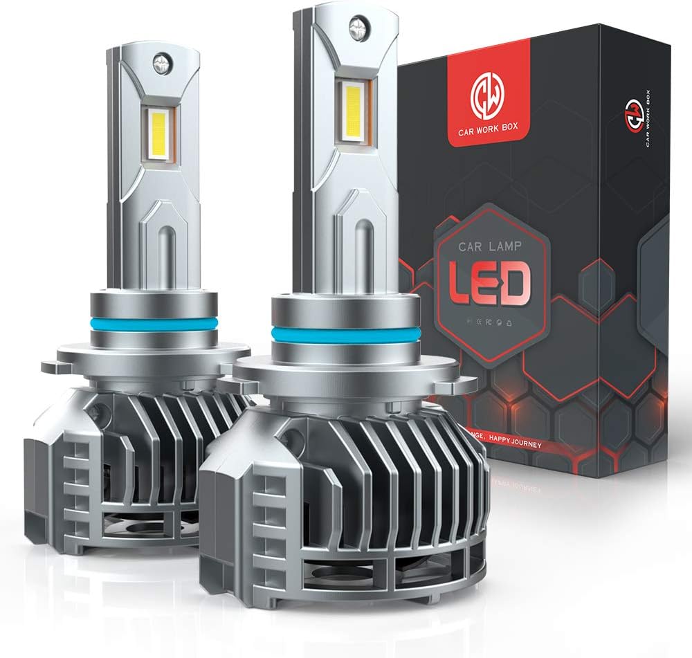 9005 LED Headlight Bulbs 20000LM 130W 6500K HB3 Pack of 2 Q116