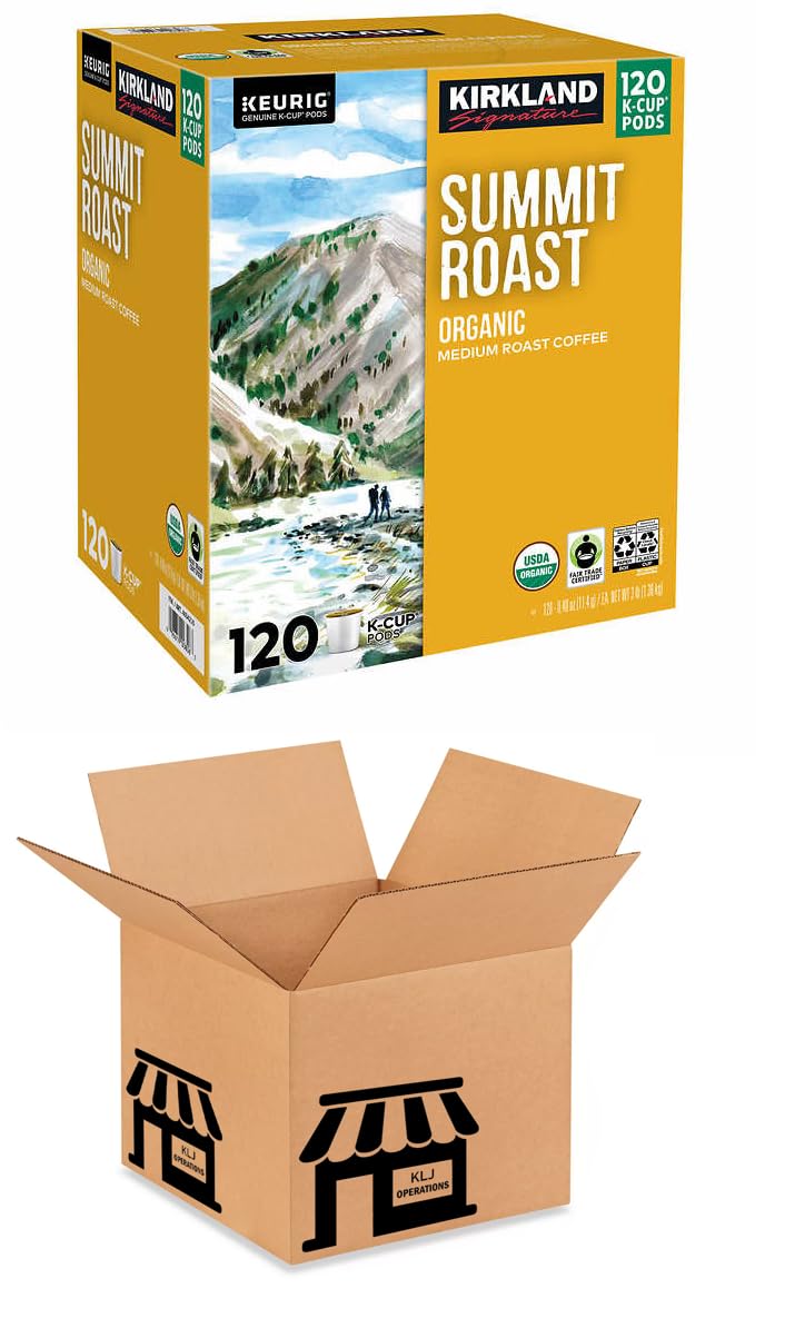 Medium Roast Organic Coffee Pods 120 Count U2941