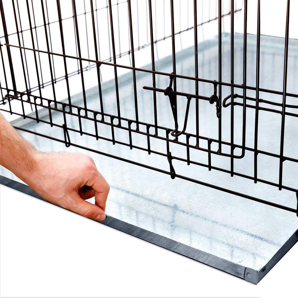 Galvanized Metal Tray A21424
