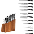 12-Piece German Steel Forged Knife Block Set I299964