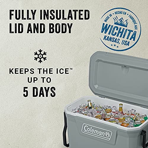 65-Quart Insulated Portable Rolling Cooler X833147