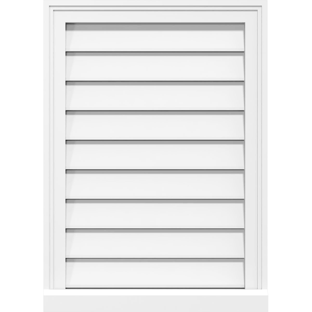 PVC Gable Vent N3000