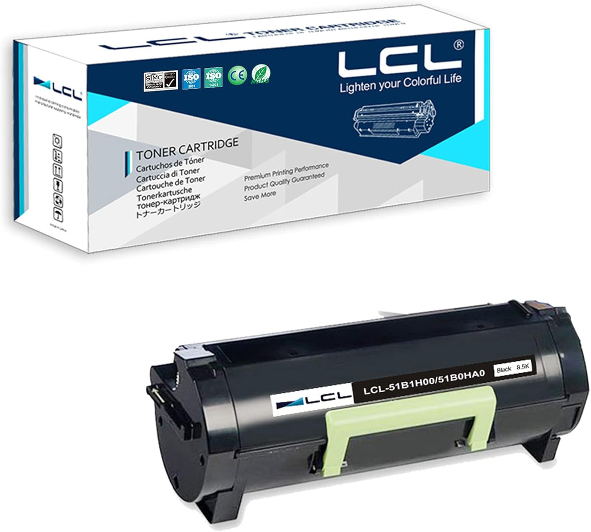 Compatible Toner Cartridge Replacement for Lexmark, 1-Pack Black, Pack of 2 P749