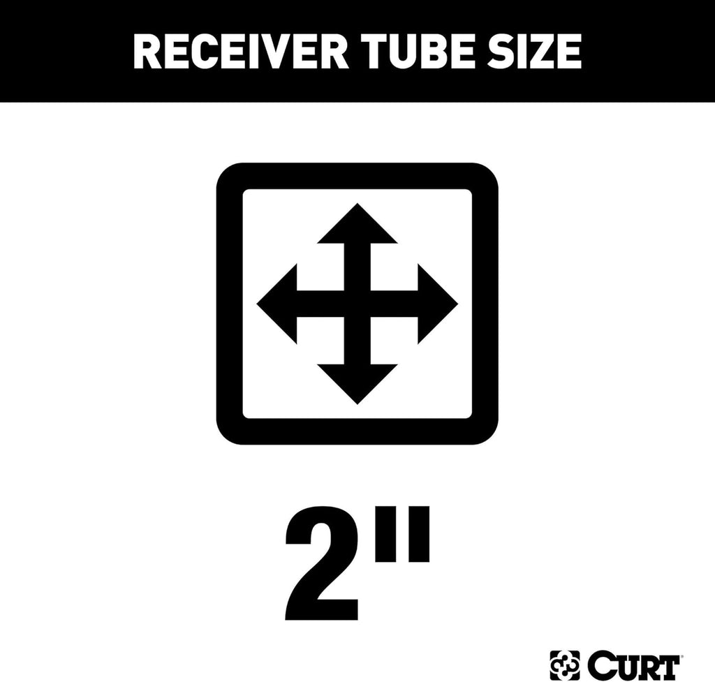 Class 3 Trailer Hitch, 2-Inch Receiver, Pack of 2 S73905