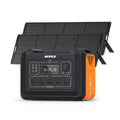 2400W 2232Wh Portable Power Station with 4 240W Solar Panels Z76352