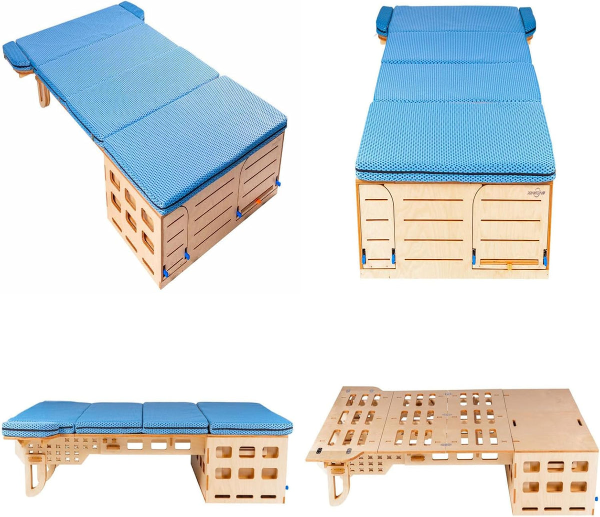 Overland Kitchen Box Camping Kit with Cooking, Sleeping Y48853