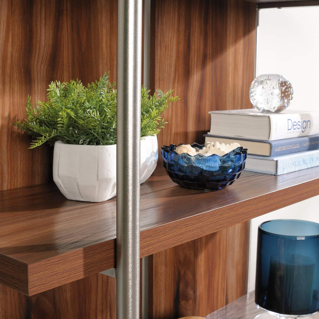 Blaze Acacia Finish Bookcase V4239